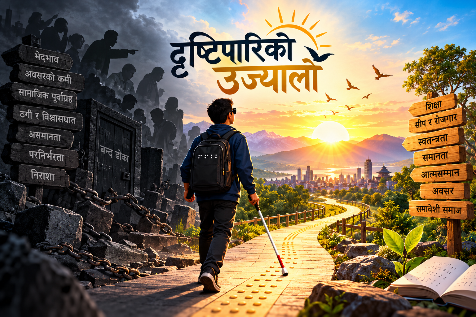दृष्टिपारिको उज्यालो